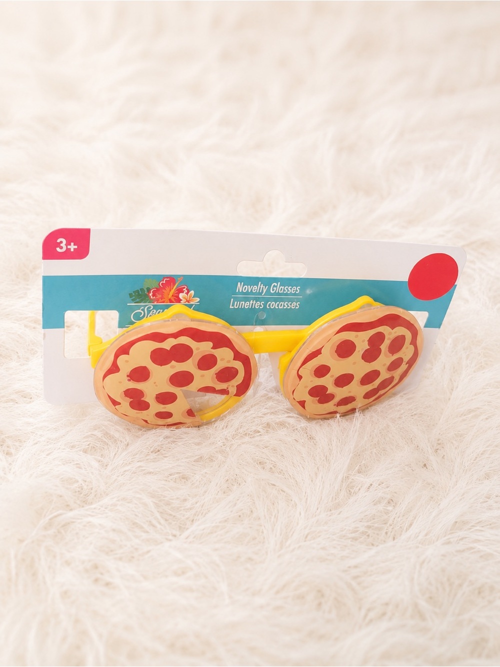 Pizza Glasses- Yellow and Red